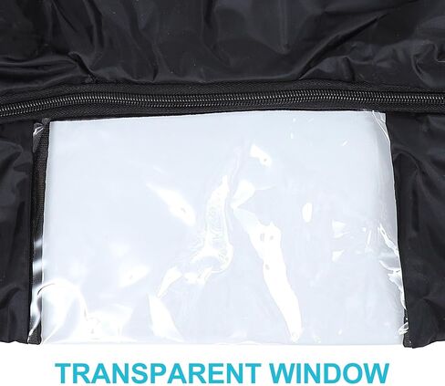 Black Camera Rain Cover with Dual Adjustable Sleeves and Window in Kuwait