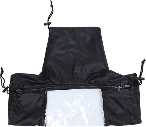 Black Camera Rain Cover for DSLR and Telephoto Lens Protection in Kuwait