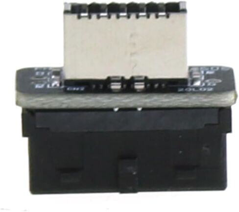 TAODAN USB Front Panel Adapter 19/20 Pin Connector Converter Electronics Computers Accessories Vertical Transmission in Kuwait