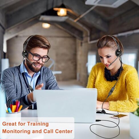 USB Training Y Splitter Cable Compatible with Plantronics QD Headsets in Kuwait