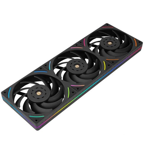 Thermalright TL-UB36 CPU Fan 120mm Case Cooler,PWM Connector Silent Computer Cooling,Low Noise 27dba,360x120x25mm,3 Pack PC Fans,Black in Kuwait