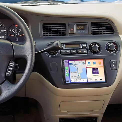Android 14 Car Stereo for Honda Odyssey 1999-2004 w/CarPlay & Android Auto in Kuwait