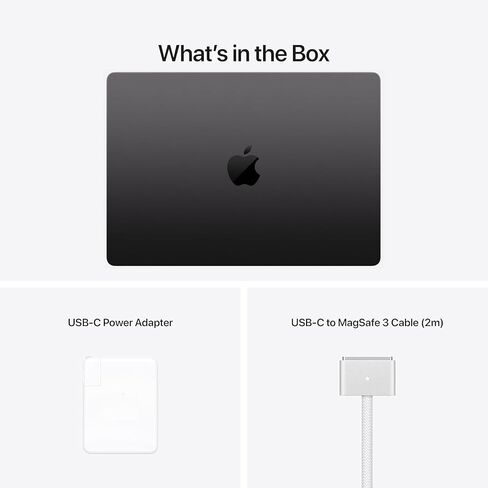 2023 Apple MacBook Pro with Apple M3 Pro Chip 12 core CPU 18 core GPU (16-inch, 36GB RAM, 1TB SSD Storage) (QWERTY English) Space Black (Renewed) in Kuwait