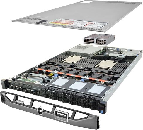 Dell PowerEdge R630 Server 2.60Ghz 28-Core 576GB RAM 2X 300GB 4X 1.2TB QS Bezel (Renewed) in Kuwait