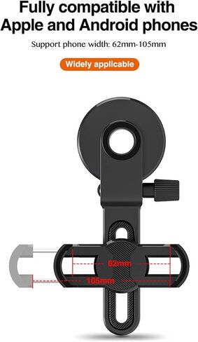 Phone Bracket CM-8 Adjustable Phone Camera Clip Mount Spotting Scope Adapter Precise Focusing Photo Shooting Bracket Parts new in Kuwait