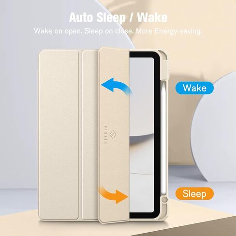 Fintie Hybrid Slim Case for iPad Air 11-inch Bundle with HD Clear 9H Hardness Tempered Glass Screen Protector in Kuwait