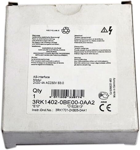 3RK1402-0BE00-0AA2 New and Sealed in Box 3RK14020BE000AA2 1 Year Warranty in Kuwait