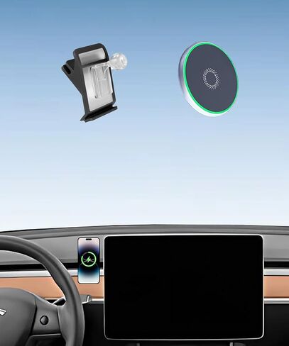 Car Phone Holder for Tesla Model 3 2018-2023/Model Y 2020-2024 Accessories in Kuwait