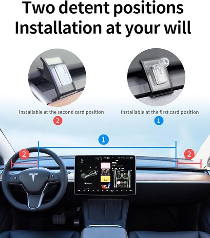 Car Phone Holder for Tesla Model 3 2018-2023/Model Y 2020-2024 Accessories in Kuwait