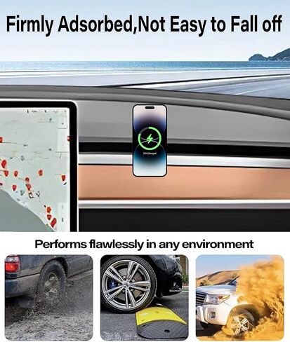Car Phone Holder for Tesla Model 3 2018-2023/Model Y 2020-2024 Accessories in Kuwait