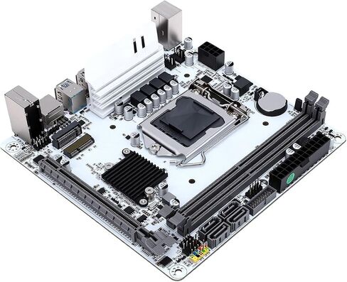 Cuifati H510 ITX Motherboard for LGA1200, Dual Channel DDR4 64GB, M.2 NVMe PCIe 3.0 X4, with VGA Ports for Desktop PC in Kuwait