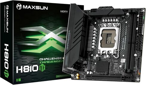 MAXSUN MS-Challenger H810ITX Mini-ITX Motherboard with Wi-Fi 6 in Kuwait