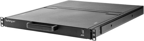 StarTech.com Rackmount KVM Console HD 1080p - Single Port VGA KVM w/17 LCD Monitor - 1U LCD KVM Server Rack Drawer w/Cables - USB Support in Kuwait