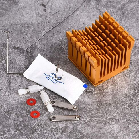 Heat Sink 43x40x36mm Aluminum for CPU IC Cooling in Kuwait