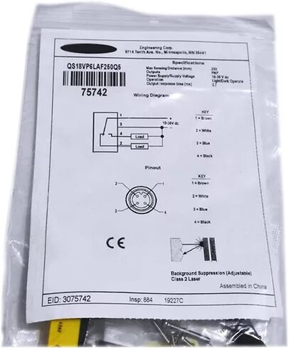 QS18VP6LAF250Q5 New and Sealed in Box QS18VP6LAF250Q5 1 Year Warranty in Kuwait