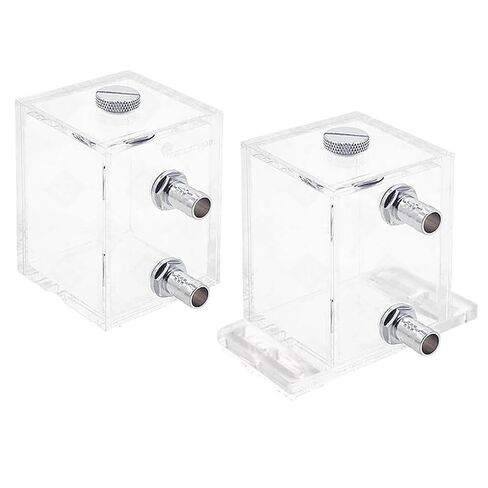 Square Water Tank 5mm Thickness Full Transparent Reservoir Cuboid Acrylic(T3 with Accessories,OD7.6 Pagoda) in Kuwait