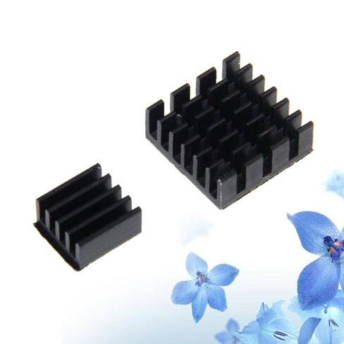 2pcs 2pcs Aluminum Heat Sink Cooler Kit Black in Kuwait