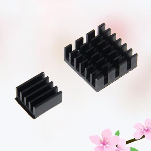 2pcs 2pcs Aluminum Heat Sink Cooler Kit Black in Kuwait