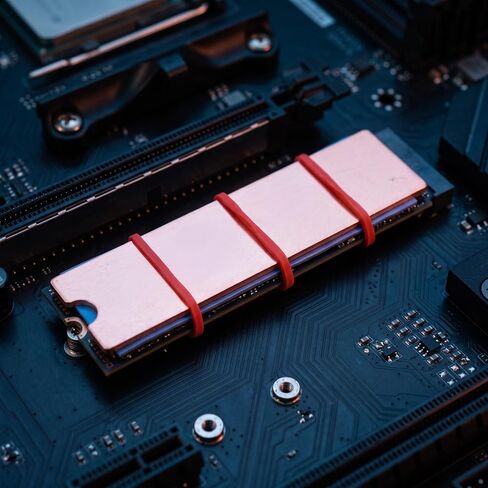 Laptop Nvme M. 2 SSD Heatsink Copper Cooler with Nano Thermal Pad in Kuwait