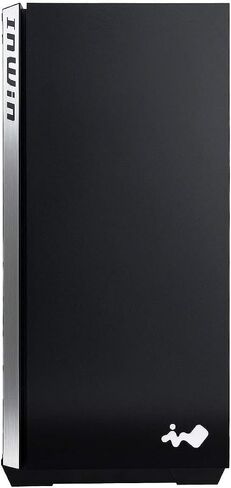 InWin 216 Black Mid Tower Case with Metal Side Panel, MB Up to E-ATX, 7 PCI-E Slots, GPU Support Up to 380mm, Radiator Up to 360mm in Kuwait