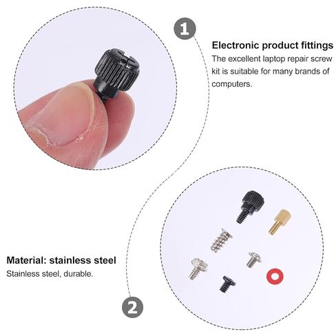Computer Chassis Screws Set Stainless Steel Maintenance Kit in Kuwait