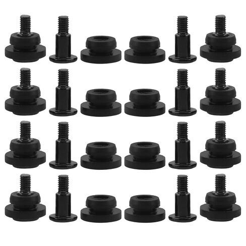 jojofuny 30pcs 2.5 Inch Hard Disk Drive Mounting Screws with Anti-Vibration Shock Absorption for SSD HDD PC Case Laptop DIY Computer Accessories in Kuwait