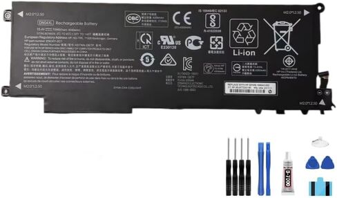 compatible For HP ZBook X2 G4 3FB88UT 3JY50UT 3UA47UT 3WP24UT HSTNN-DB7P 856301-2C1 LCD Display Touch Screen Digitizer Full Assembly Replacement battery DN04XL+ Free Tools，For DN04XL battery in Saudi Arabia