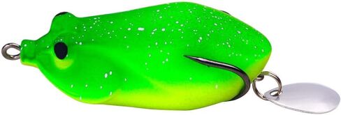 5pcs Frog Fishing Lures 6cm-13g Silicone Bait with Jump Soft Plastic Frog Spoon Soft Top Bait Frog Hooks Baits Wobblers Crankbaits in Kuwait