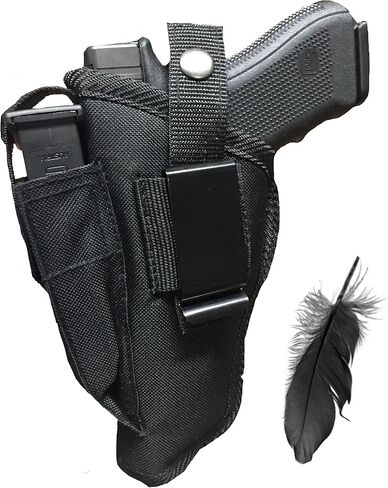 Feather Lite Fits Smith and Wesson 539,559,639,659,909,915 Soft Nylon Inside or Outside The Pants Gun Holster. in Kuwait