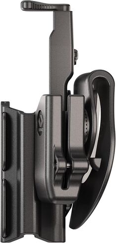 Orpaz T41 Adjustable and Modular Springfield XD Holster Compatible with OWB SXD Holder with Light/Laser/Optics, Paddle with Mag Holder - Unisex - Will Secure Your Handgun with a Tactical Appearance in Saudi Arabia