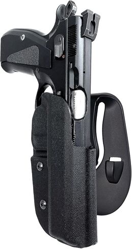 Black Scorpion Outdoor Gear OWB Kydex Paddle Holster fits CZ 75 SP01 Shadow, Tactical | Outside the Waistband Concealed Carry Holster in Saudi Arabia