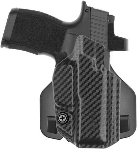 Tulster OWB Range+ Kydex Paddle Holster in Right Hand fits: Sig Sauer P365 / P365X / SAS | Optic Cut Outside the Waistband Open Carry in Saudi Arabia