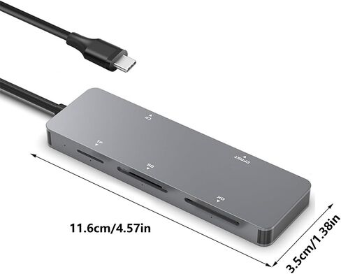 TypeC3.0 Multiple Card Reader for CFasts CFXD SDTF with Fast Speed Data Transfer Type C Reader in Saudi Arabia