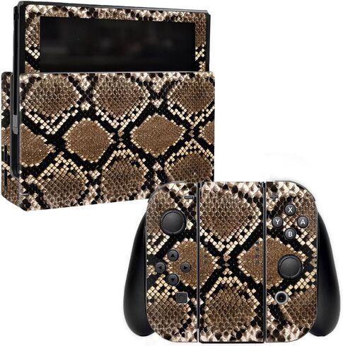 MightySkins Skin Compatible with Nintendo Switch - Rattler | Protective, Durable, and Unique Vinyl Decal wrap Cover | Easy to Apply, Remove, and Change Styles | Made in The USA in Kuwait