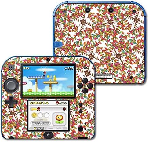 MightySkins Skin Compatible with Nintendo 2DS wrap Sticker Skins Leaf Jungle in Kuwait