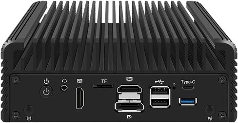 I5 1245U Fanless Mini PC with 2*DDR5/ 4 *I226 2.5G LAN,NO RAM NO SSD in Kuwait
