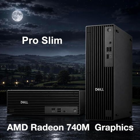 Dell Pro Slim QCS1255 SFF AI Mini Desktop, AMD Ryzen 5 8500G, 64GB, 512GB in Kuwait