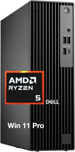 Dell Pro Slim QCS1255 SFF AI Mini Desktop, AMD Ryzen 5 8500G, 64GB, 512GB in Kuwait