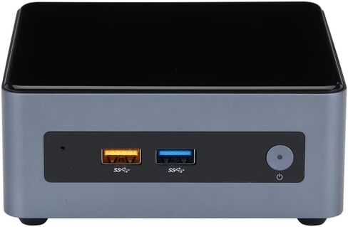 Micro Firewall Appliance/Mini PC, 2*DDR4 /J5005 4 Core Processor, Mini Computer 8G RAM 128G SSD,Desktop Computer 4K 2HD,USB3.0,WiFi/Win10/Linux,Realtek Gigabit Ethernet Card for Home Office, Business in Kuwait
