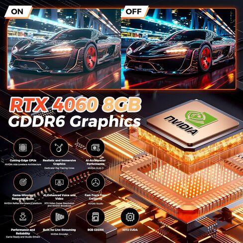 Mini Gaming PC, Intel Core i9-13900HX/GeForce RTX 4060 8G, 32GB RAM 1TB SSD in Kuwait