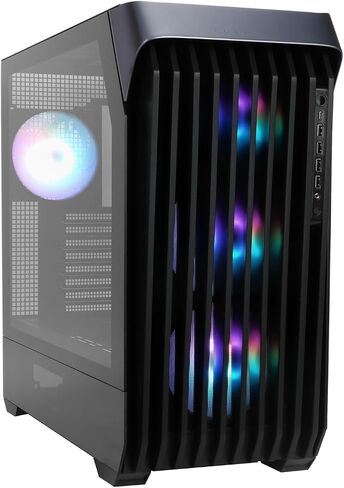 InWin Covalent Full Tower Case, AI Workstation & Gaming Case, MB up to EEB, 8 PCI-E Slots, GPU Support to 480mm, 4 Fans Pre-Installed (Up to 13 Fans), Radiator Up to 420mm, ATempered Glass in Kuwait