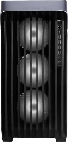 InWin Covalent Full Tower Case, AI Workstation & Gaming Case, MB up to EEB, 8 PCI-E Slots, GPU Support to 480mm, 4 Fans Pre-Installed (Up to 13 Fans), Radiator Up to 420mm, ATempered Glass in Kuwait