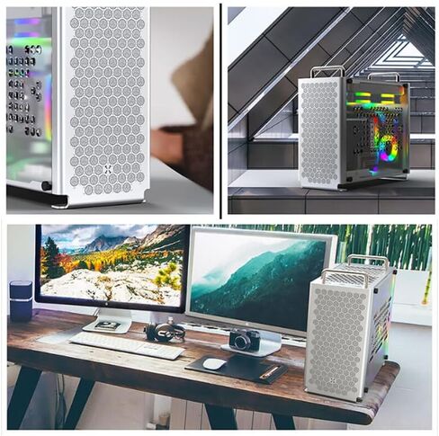 B2 PLUS ITX PC Case Aluminum Acrylic Side Panels SFX Computer Cooling Case in Kuwait