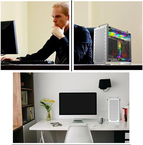 B2 PLUS ITX PC Case Aluminum Acrylic Side Panels SFX Computer Cooling Case in Kuwait