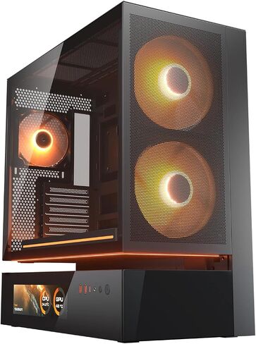 Cougar CFV235 Mesh Vision - ARGB Mid-Tower Case - Black in Kuwait