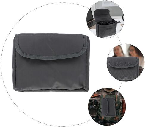 Angoily Camera Bag Insert with Divider, Nylon Protective Pouch for Lenses in Kuwait