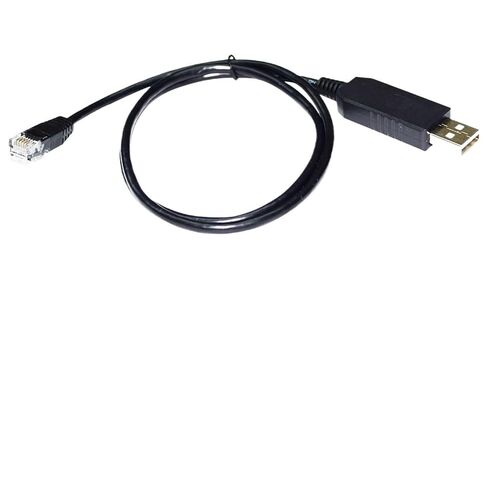 TS2400 LIFEPO4 BMS PC Communication Console Cable, FT232RL CHIP USB RS232 to RJ11 6P4C Adapter Serial KABLE(3.6M) in Kuwait
