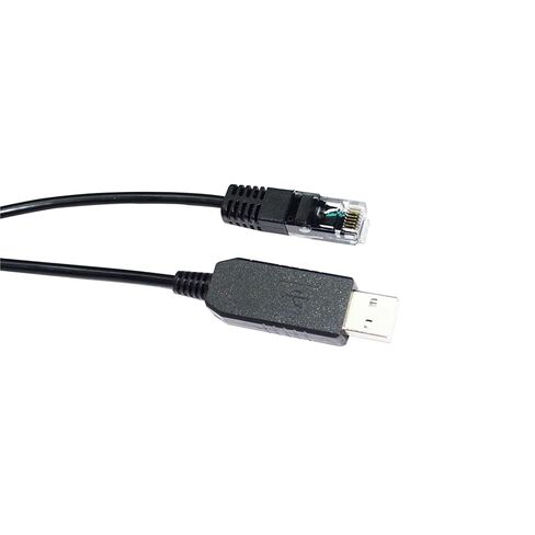 FT232RL CHIP USB to RJ45 RS485 Converter Serial Host Communication Cable for Inverter to PC(1.8m,Black USB Case) in Kuwait