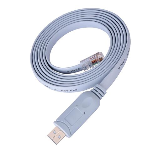 USB to RJ45 Console Cable, USB2.0 CAT5 Flat 6ft for in Kuwait