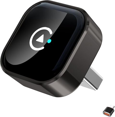 Wireless CarPlay/Android Auto Adapter, 2-in-1 USB-C/A Carplay Adapter in Kuwait